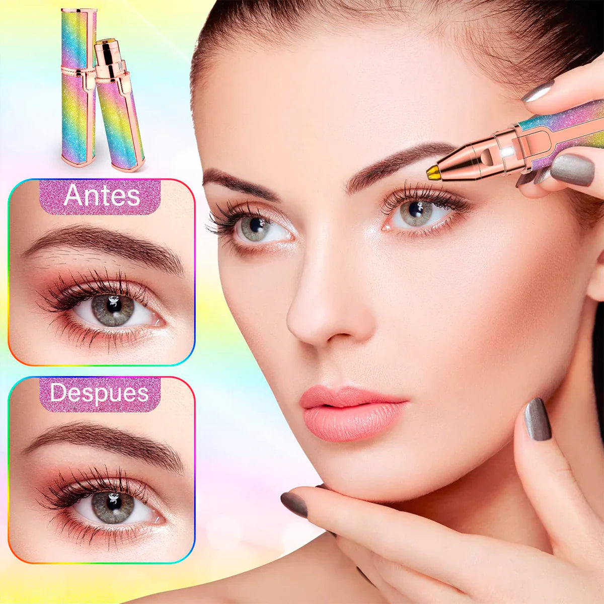 DEPILADOR FACIAL Y CEJAS 2 EN 1®