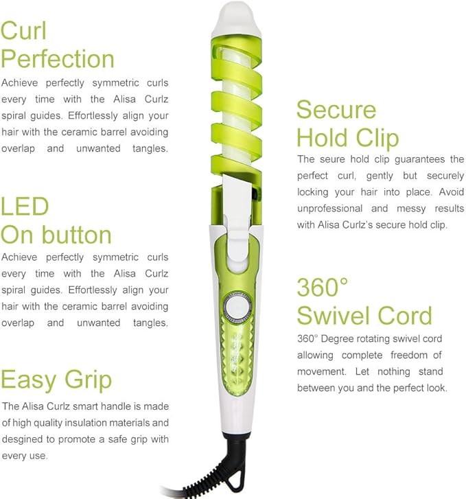 CurlMaster Pro – Rizador Cerámico Profesional