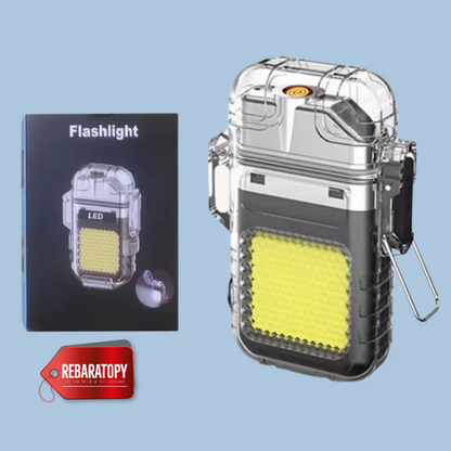 Encendedor Recargable con Potente Panel Led