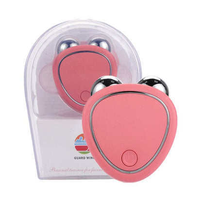 VibraGlow™: Masajeador Facial con Microcorriente y Vibración Estimulante