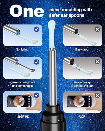 EarView Pro – Limpiador de Oídos con Cámara HD
