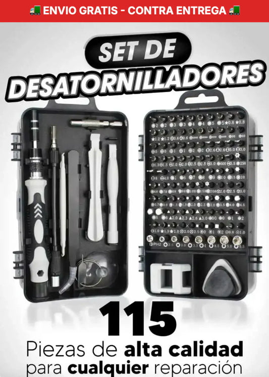 Set de Herramientas 115 Piezas