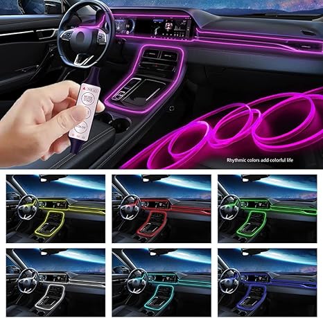 Cinta LED RGB Neon Para Auto